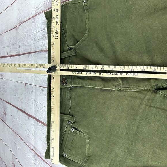 Copper Rivet Green Mens Denim 38x34  Distressed Jeans - Picture 6 of 11